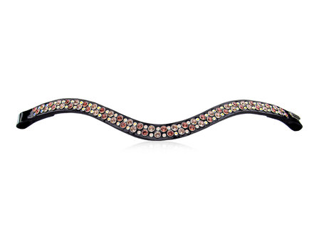 Browband Swarovski vintage rose AB