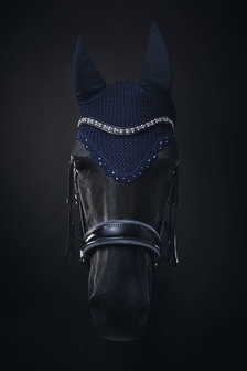 Browband Swarovski tricolore blue