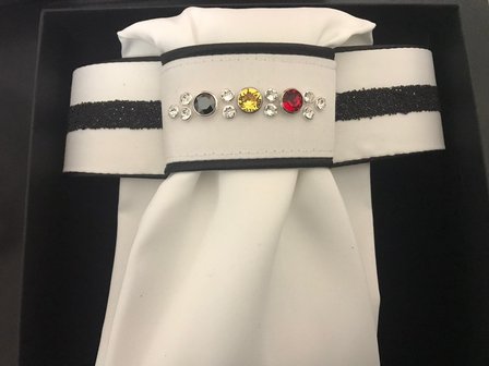 Swarovski stock tie Belgian flag