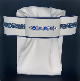 Stock tie Rocks blue Onyx sapphire