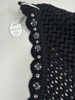 Royal Allure traverso metallic silver crystal