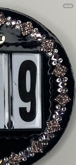 Starting number Prestige rose gold rose crystal