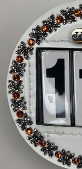 Starting number Royal Allure traverso rocks blue orange sapphire crystal