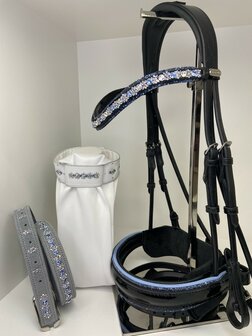 Hoofdstel Rocks baby blue Royal Allure