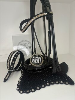 Hoofdstel Royal Allure Rocks Black Colorado Gold