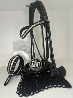 Hoofdstel Royal Allure Rocks Black Colorado Gold