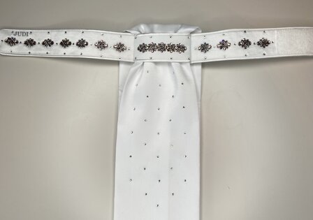 Plastron Rocks Blue Royal Allure traverso dark gold