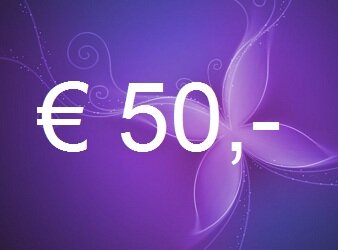 Cadeaubon 50 euro