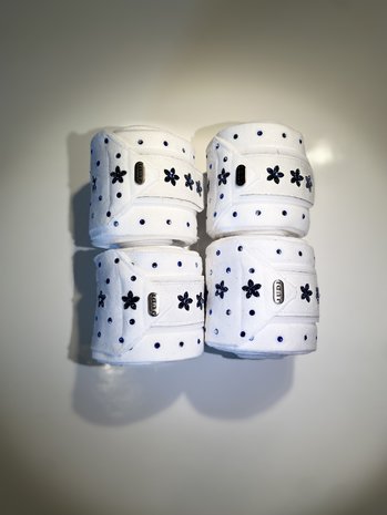 Bandages white Fiore blue 