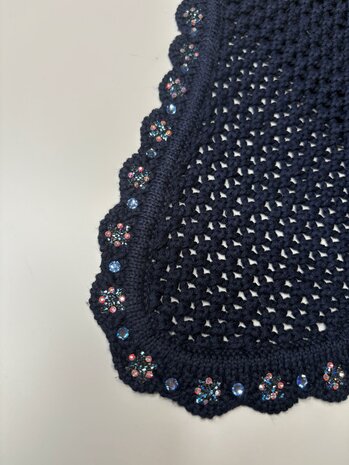 Royal Allure traverso rocks blue light sapphire & AB