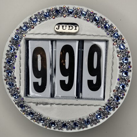 Starting number Royal Allure traverso clear light sapphire AB