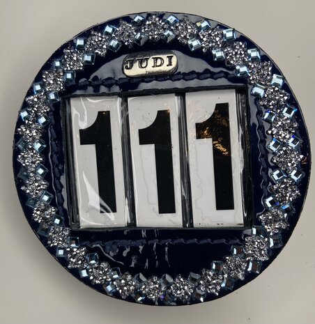 Starting number Premium square rocks clear aquamarine 