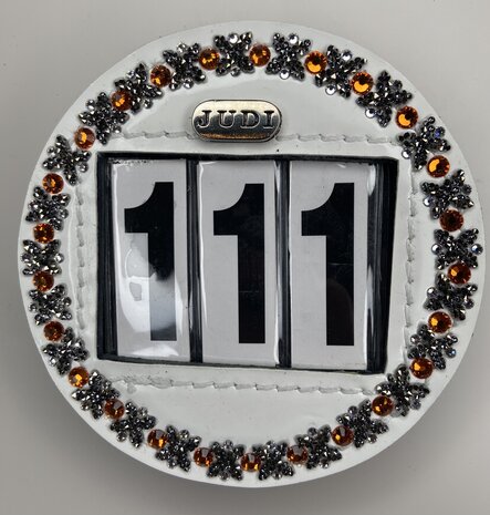 Starting number Royal Allure traverso rocks blue orange sapphire crystal