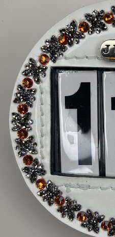 Starting number Royal Allure traverso rocks blue orange sapphire crystal