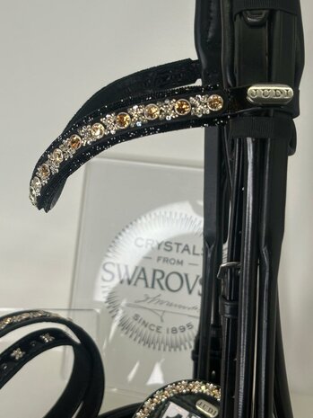 Hoofdstel Royal Allure Rocks Black Colorado Gold