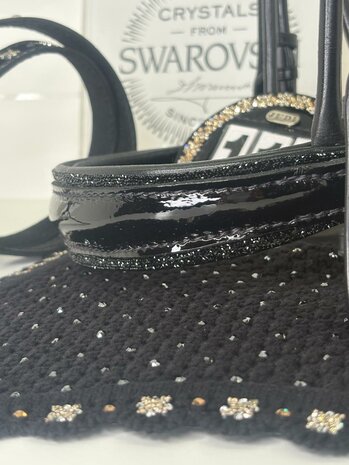 Hoofdstel Royal Allure Rocks Black Colorado Gold