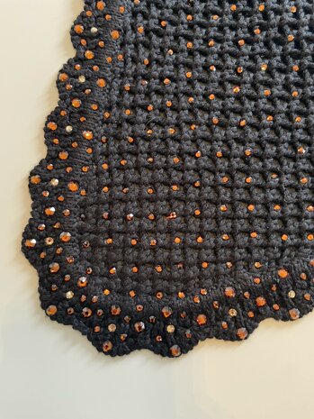 Oornetje All Over smoked topaz gold