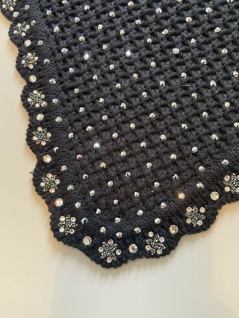 Oornetje Royal Allure rocks metallic silver & all over Chrome