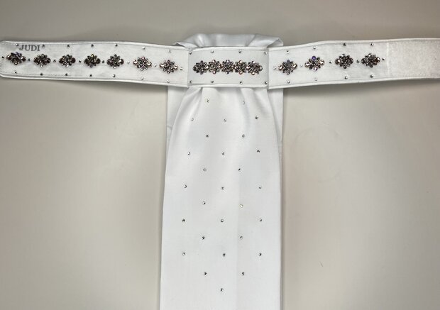 Plastron Rocks Blue Royal Allure traverso dark gold