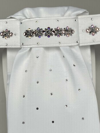 Plastron Rocks Blue Royal Allure traverso dark gold