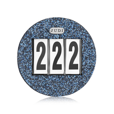 Starting number Rocks blue All Over