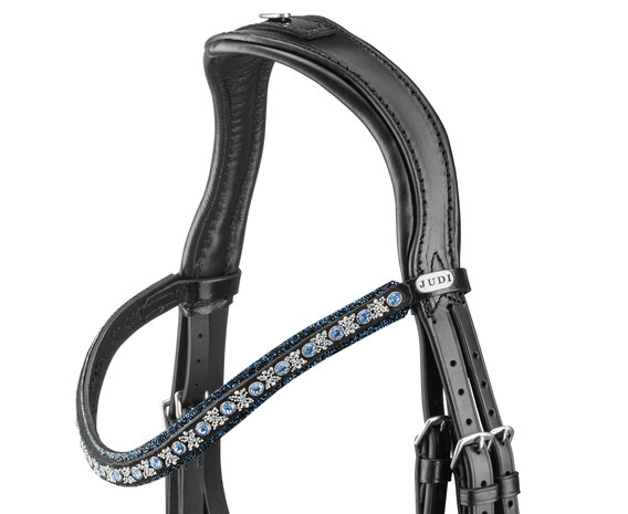 Bridle Swarovski Rocks blue RA Traverso clear Fine light sapphire AB