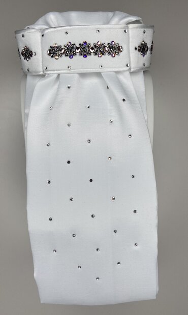 Plastron Rocks Blue Royal Allure traverso dark gold