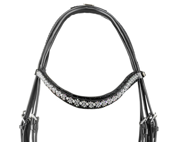 Browband Rocks black Royal Allure Traverso clear Fine AB