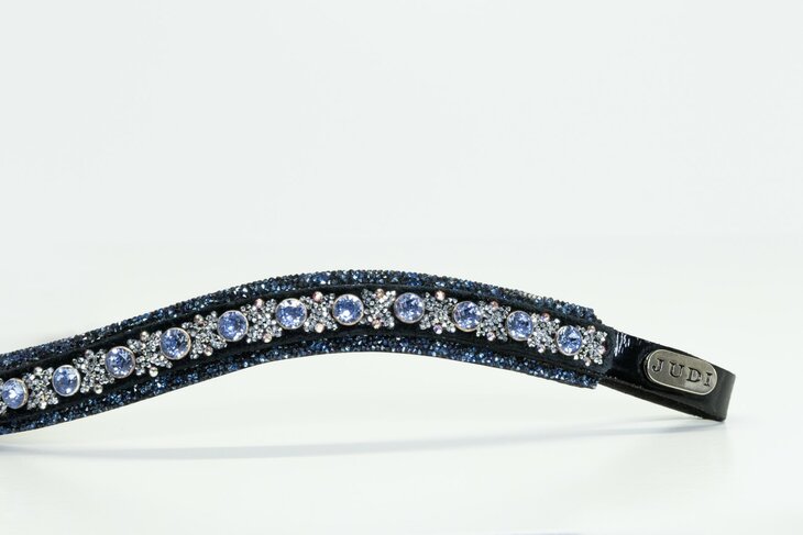 JUDI Browband Swarovski rocks blue traverso clear ab classic light sapphire