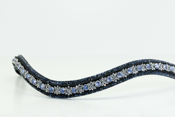 JUDI Browband Swarovski rocks blue traverso clear ab classic light sapphire