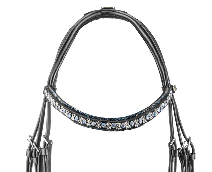 Bridle Swarovski Rocks blue RA Traverso clear Fine light sapphire AB