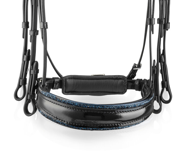 Bridle Swarovski Rocks blue RA Traverso clear Fine light sapphire AB
