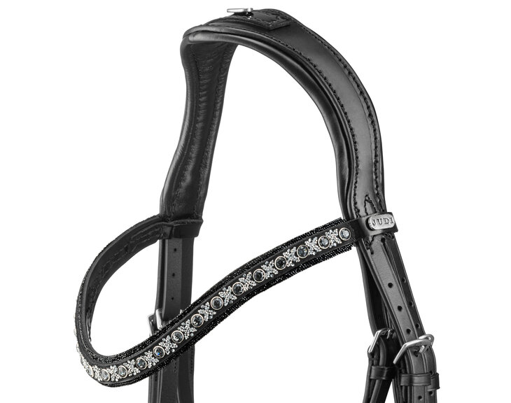 Browband Swarovski Rocks black RA Traverso clear Classic anthracite