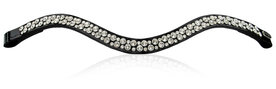Browband Famous II Odessa Double crystal clear