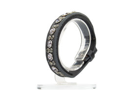 Bracelet Vienna Onyx silver diamond