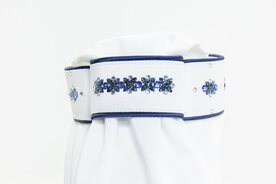 Plastron Rocks Blue Royal Allure traverso blue Light Sapphire & Sapphire