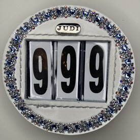 Startnummer Royal Allure traverso clear light sapphire AB