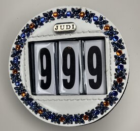 Startnummer Royal Allure traverso rocks blue orange sapphire crystal