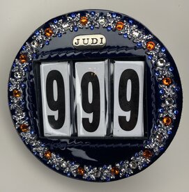 Startnummer Royal Allure traverso rocks clear orange crystal sapphire