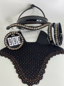 Broekriem Royal Allure traverso light gold smoked brown