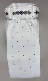 Plastron Rocks Blue Royal Allure traverso dark gold